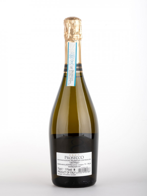 Prosecco Spumante DOC Treviso Brut 8 Cento